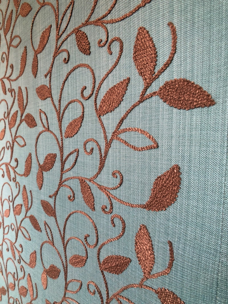 Fabric walls at The Montague on the Gardens