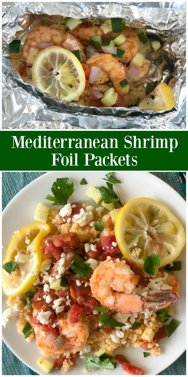 Mediterranean Shrimp Foil Packets - Recipe Girl®