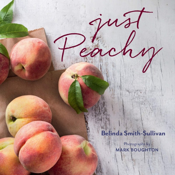 cover of the Just Peachy cookbook