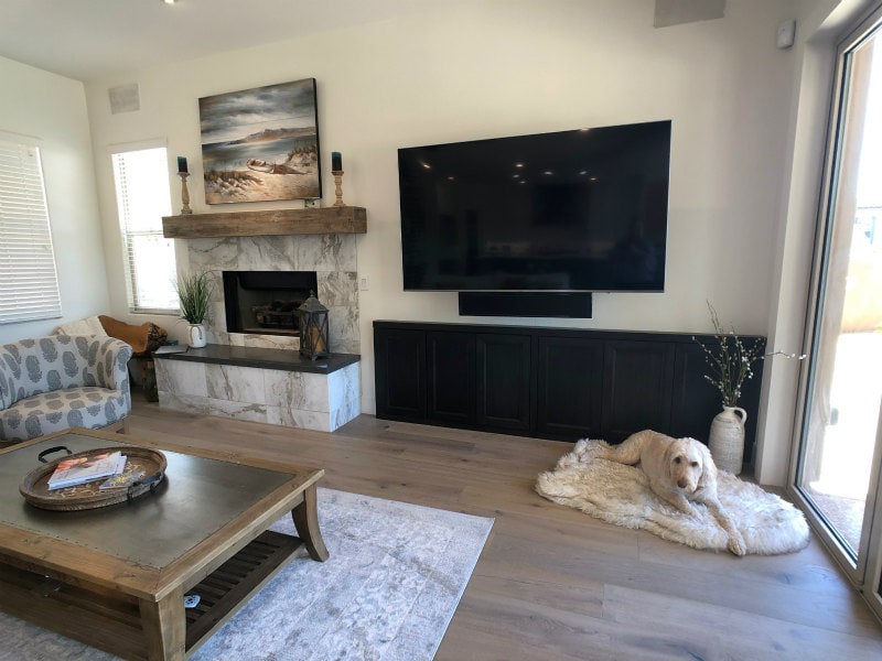 Living Area of Scottsdale Home Remodel