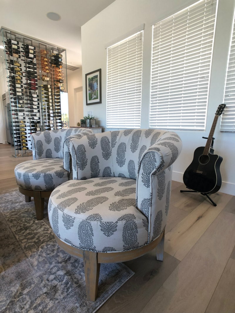 New furnishings in Scottsdale Home Remodel