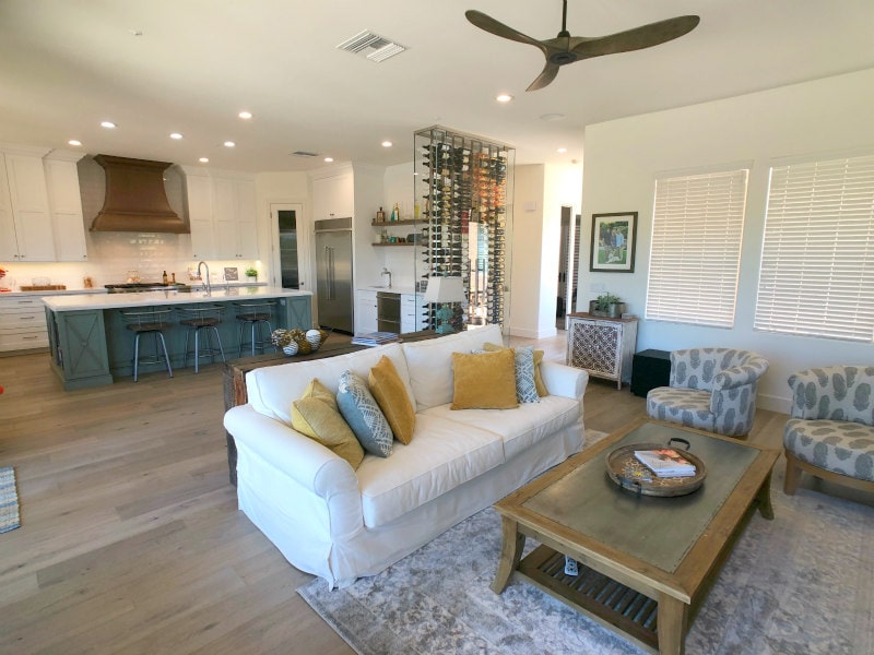 View toward the kitchen in Scottsdale Home Remodel