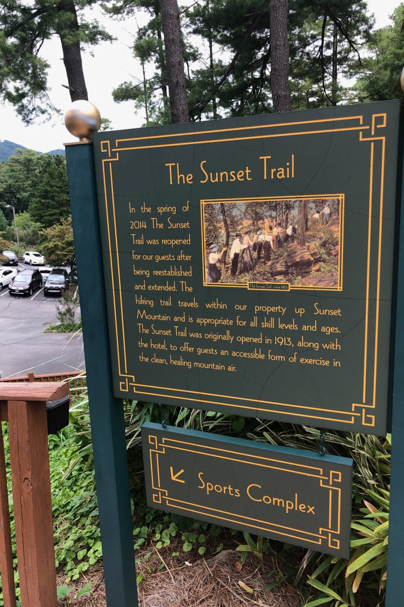 Omni Grove Park Inn Sunset Trail