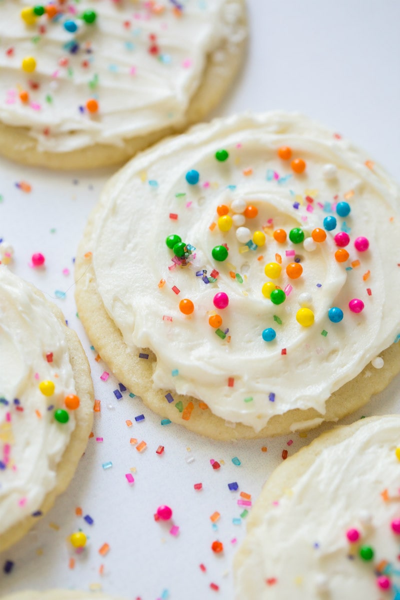 Easy Frosted Sugar Cookies