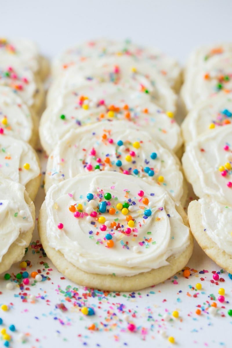 Easy Frosted Sugar Cookies