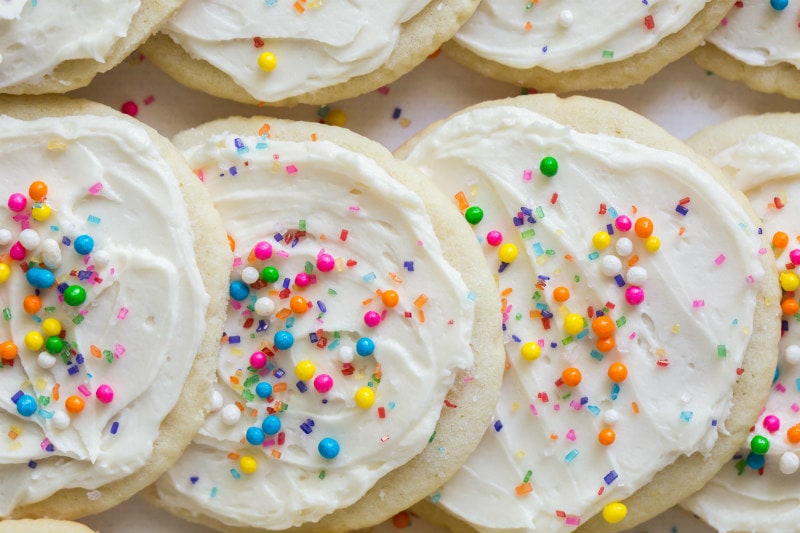 Easy Frosted Sugar Cookies Recipe Girl®