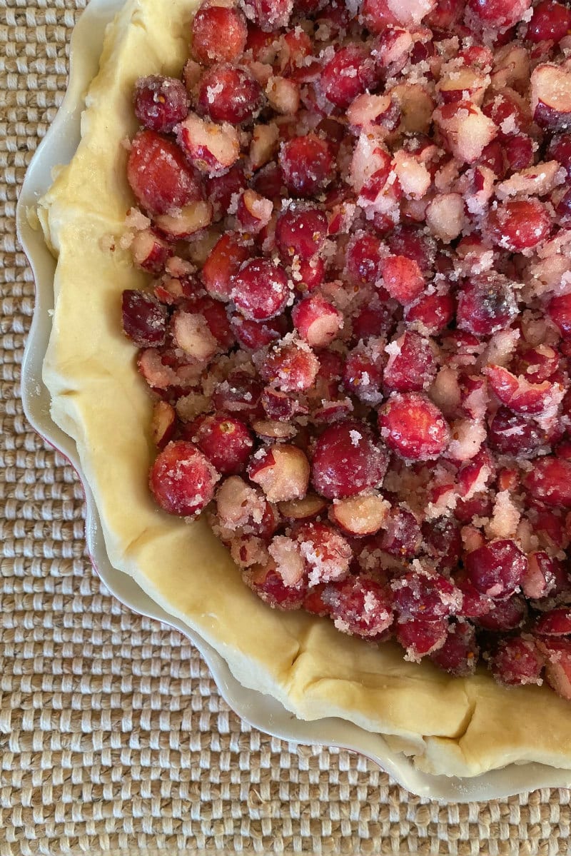 Cranberry Filling for Cranberry Pie