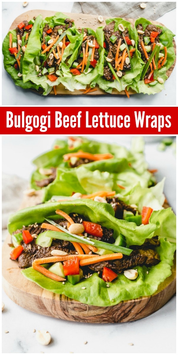 Bulgogi Beef Lettuce Wraps Recipe Girl®