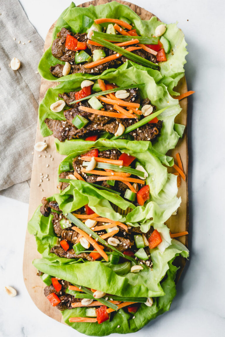 Bulgogi Beef Lettuce Wraps Recipe Girl®