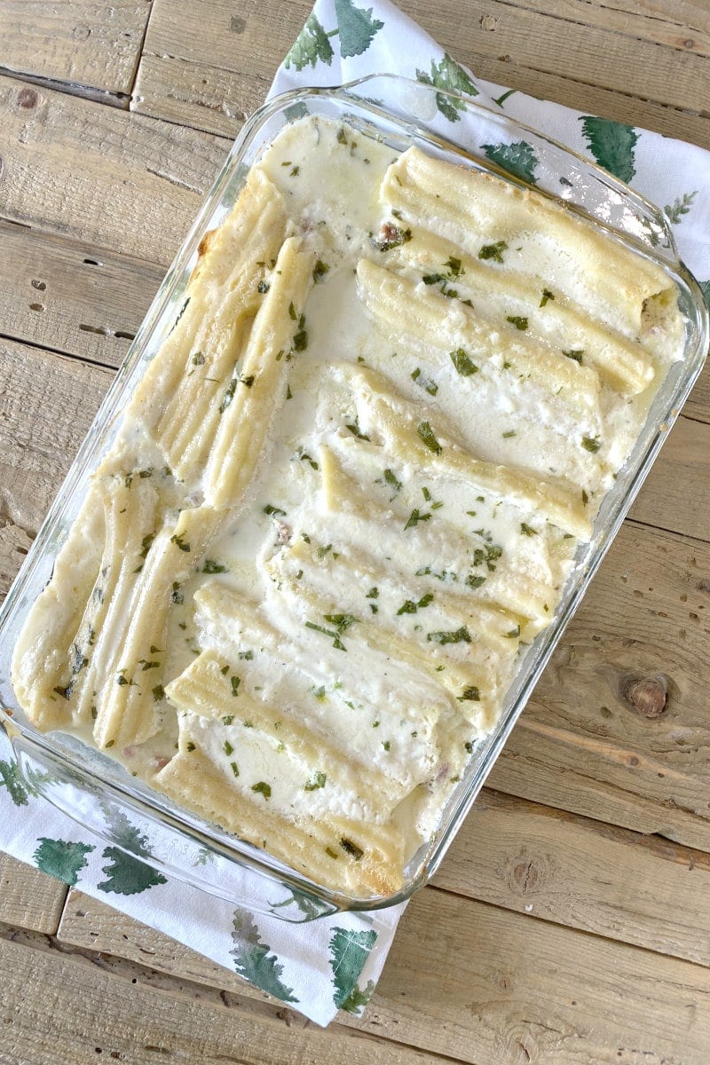 Ham and Cheese Manicotti - Recipe Girl®