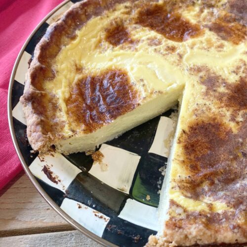 Old Fashioned Custard Pie Recipe Girl