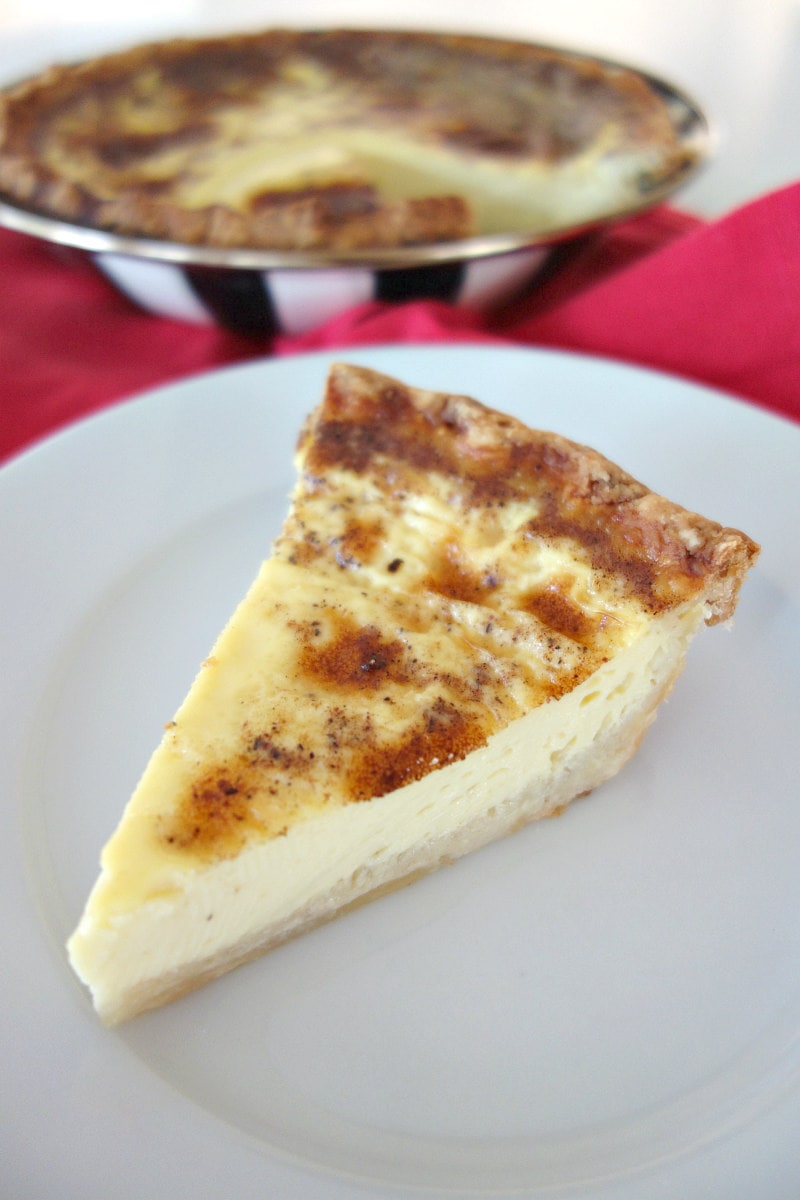 Tarte à la crème pâtissière