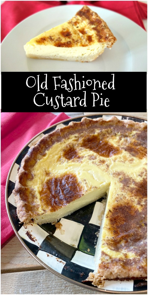 Old Fashioned Custard Pie - Recipe Girl®