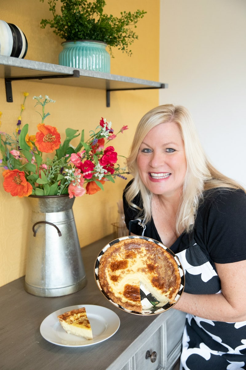 RecipeGirl à la tarte à la crème pâtissière