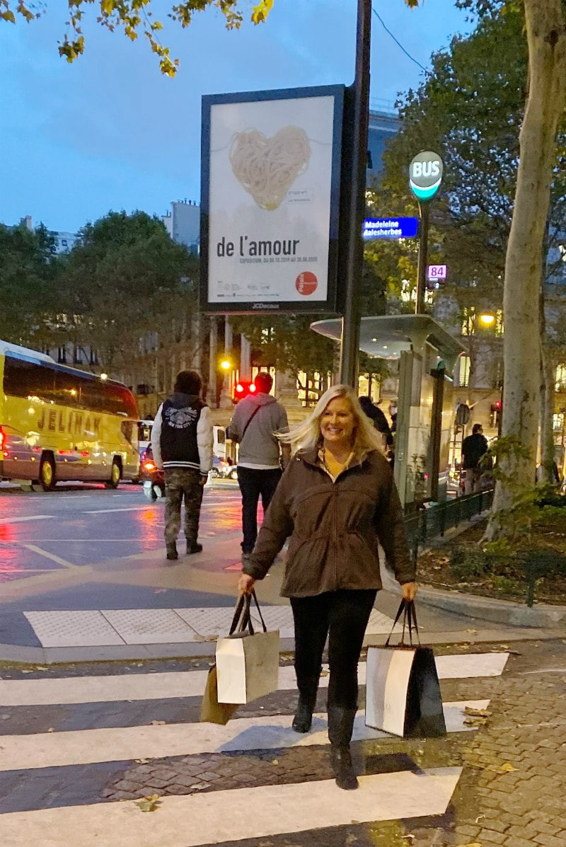 shopping in Paris