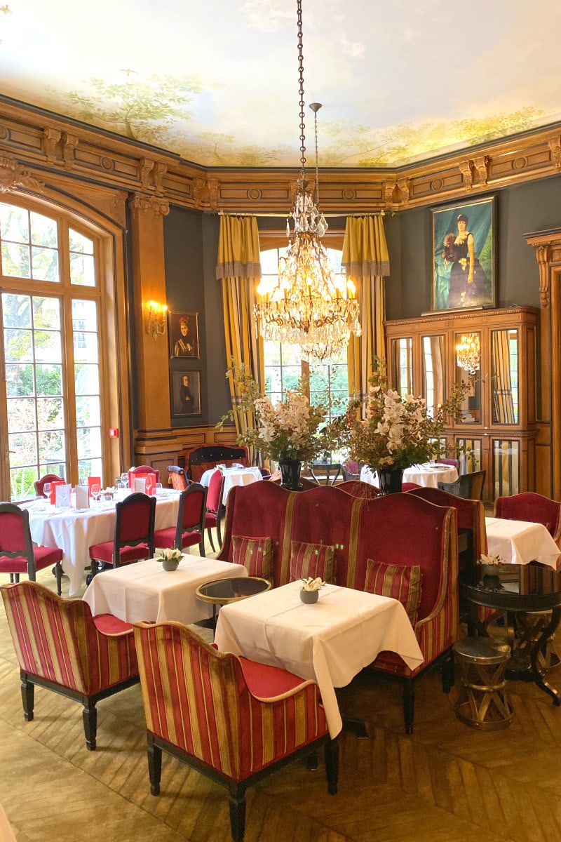 Restaurant at Saint James Paris