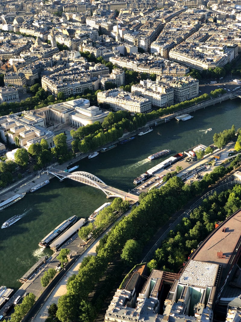 View from the Eiffel Tower