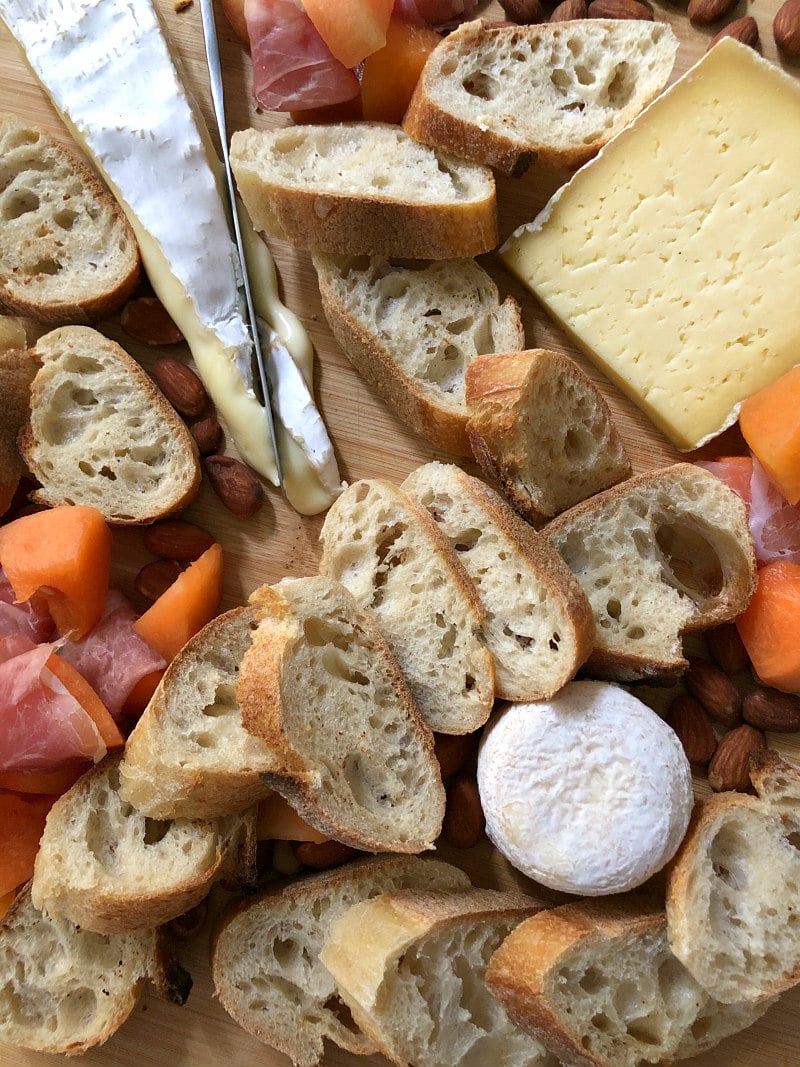 Cheese and Bread in Paris