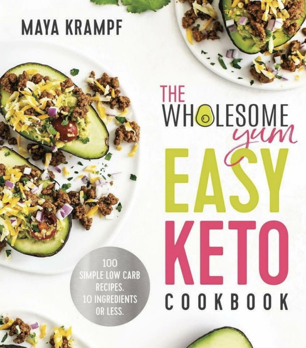 Wholesome Yum Easy Keto Cookbook cover