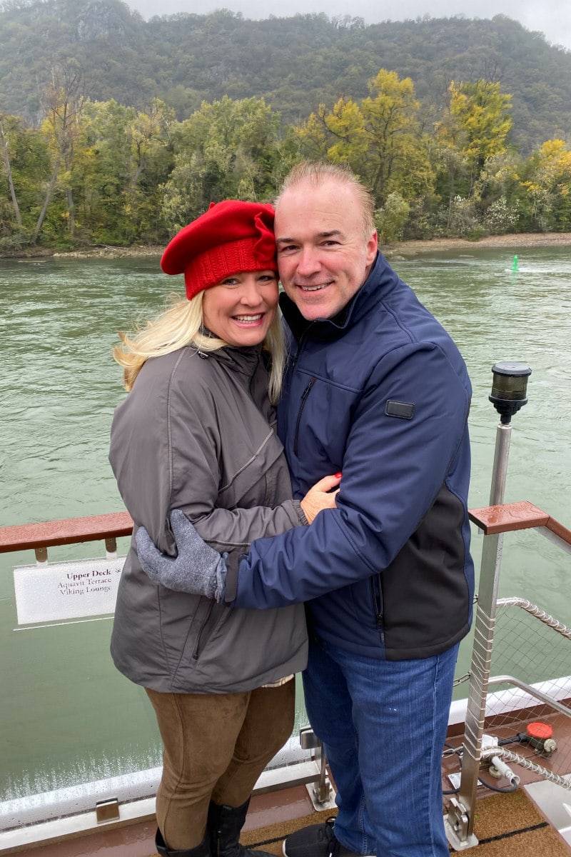 Couple on Viking River Cruise