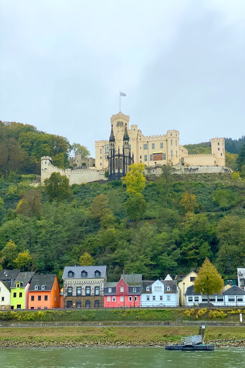 Castle on the Rhine River