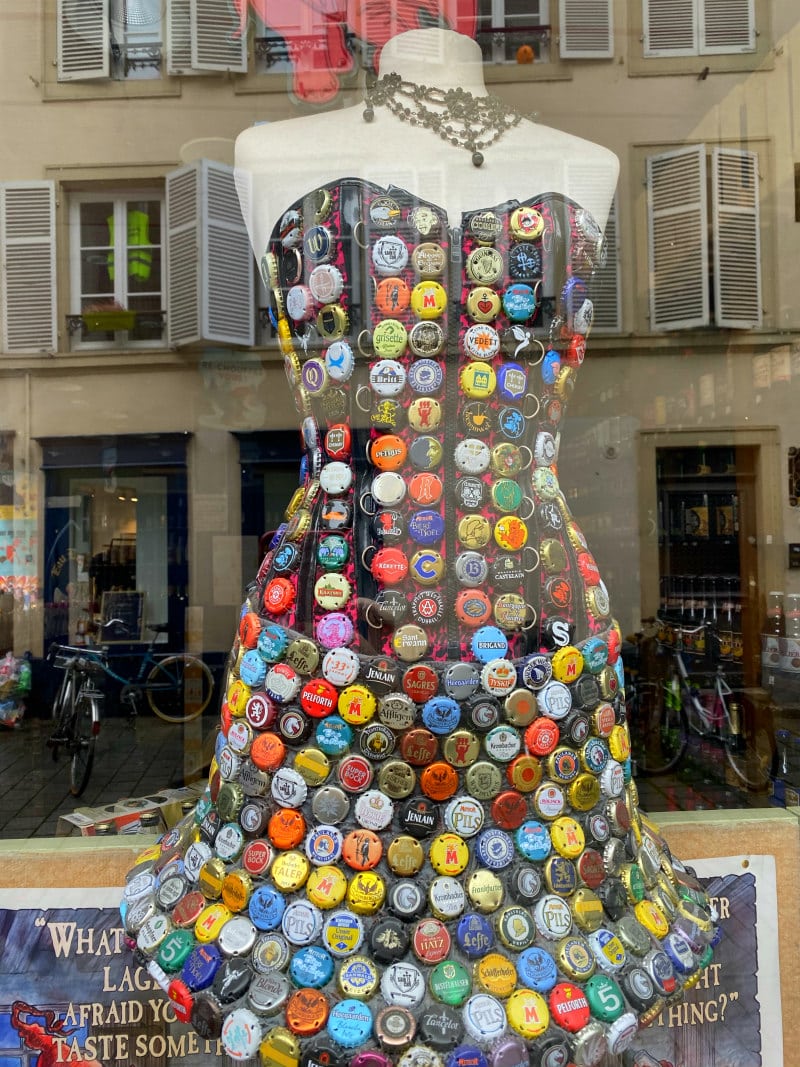 Window shopping in Strasbourg, France