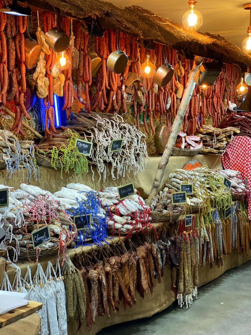 Sausage store in Strasbourg, France