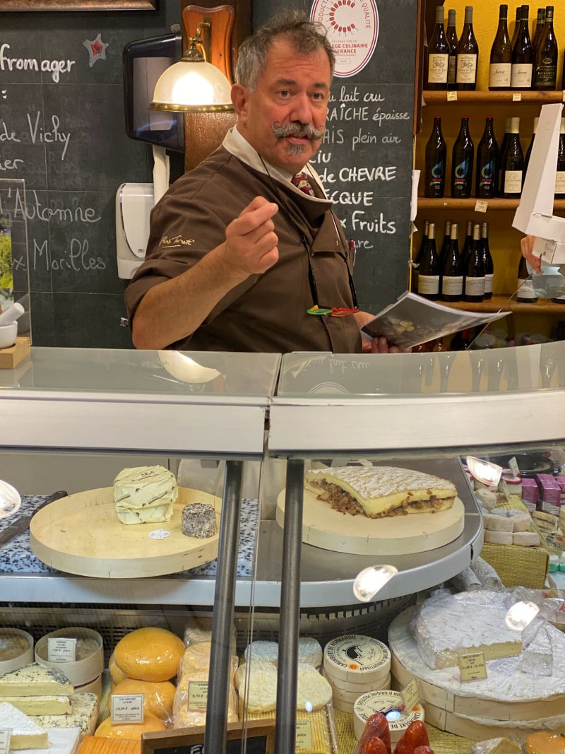 Cheese shop in Strasbourg, France