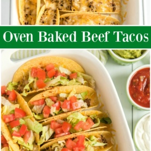 Oven Baked Beef Tacos