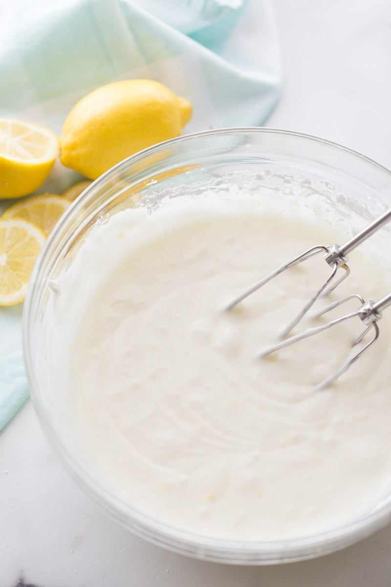 Icing for Lemon Sour Cream Cake