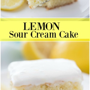 Lemon Sour Cream Cake