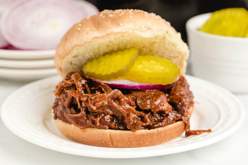 Barbecue Beef Sandwiches Recipe Girl®