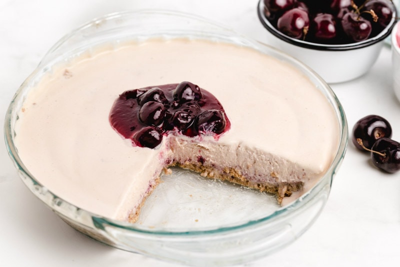 Cherries Jubilee Ice Cream Pie Recipe Girl®