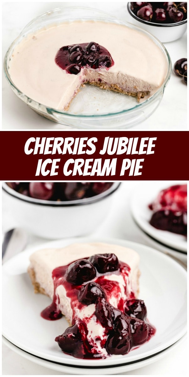 Cherries Jubilee Ice Cream Pie Recipe Girl®