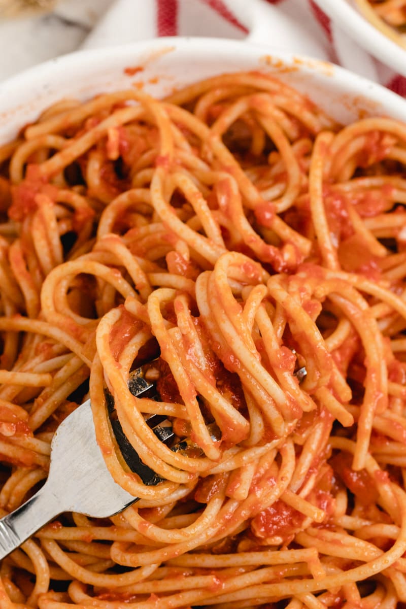 pasta in a bowl