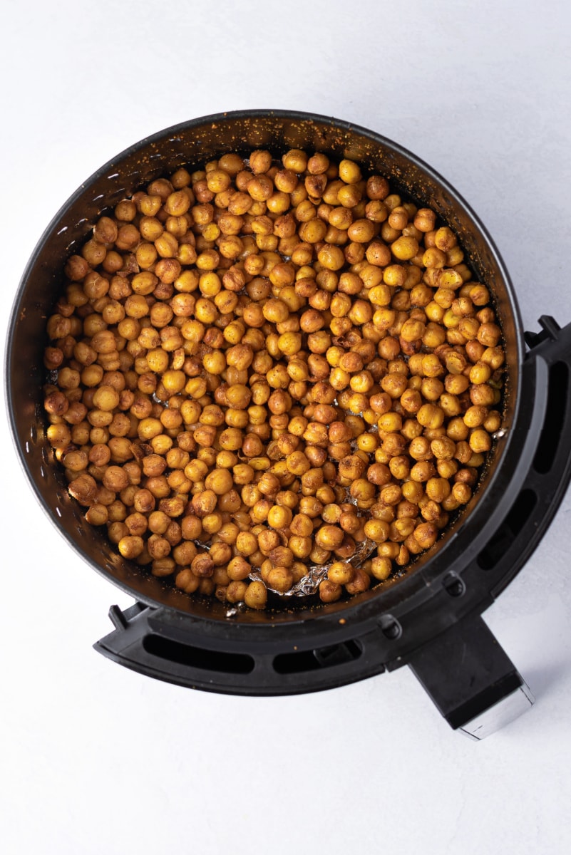 chickpeas cooked in the air fryer