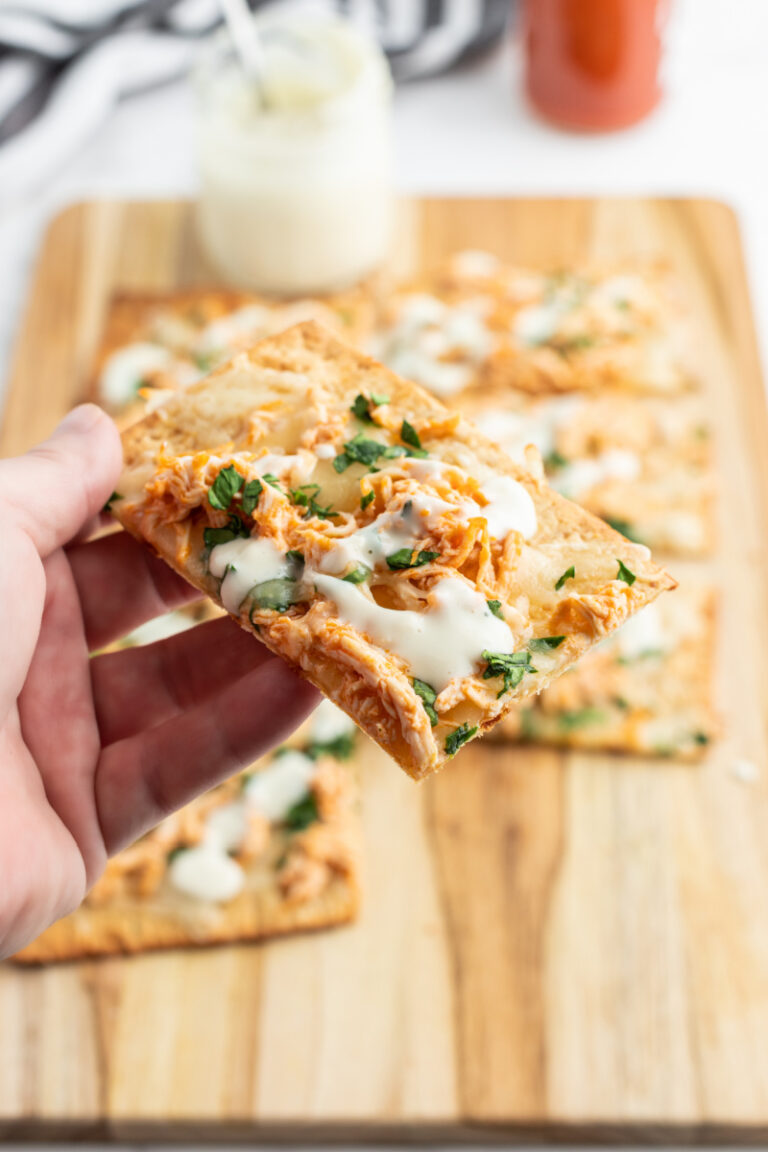 Buffalo Chicken Flatbread Recipe Girl®