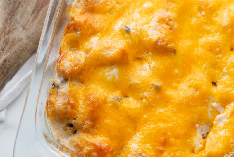 Easy Tater Tot Casserole [www.recipegirl.com]