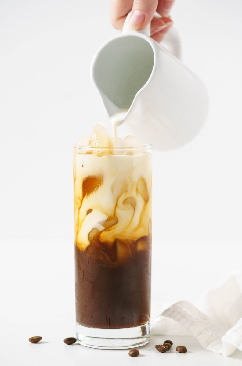 Iced Vanilla Latte - Recipe Girl®