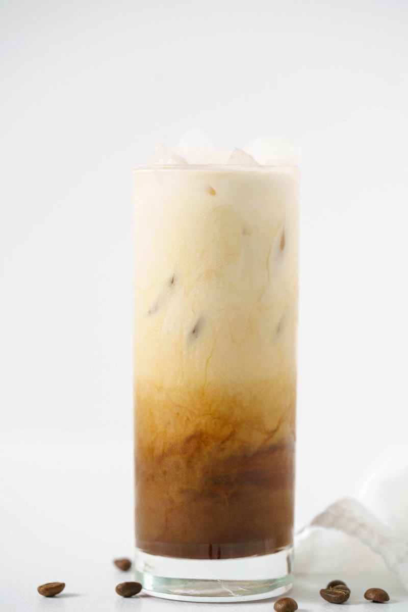 iced vanilla latte