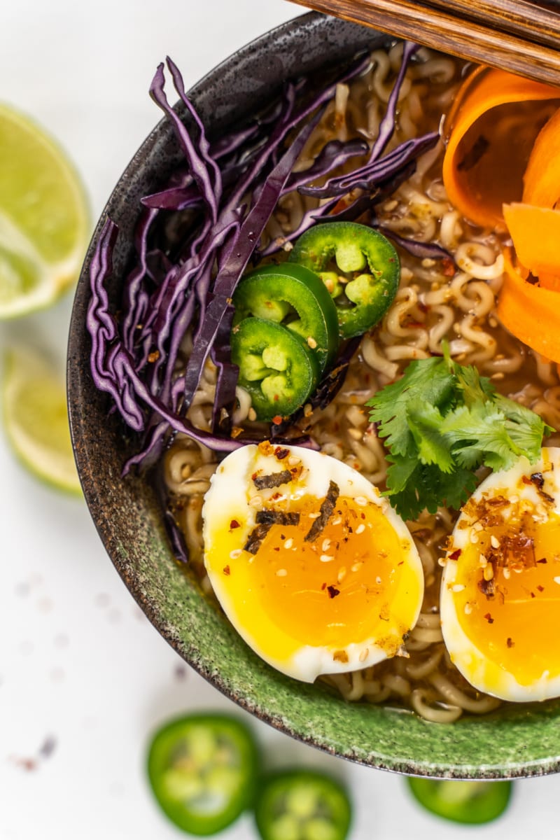 ramen bowl with egg