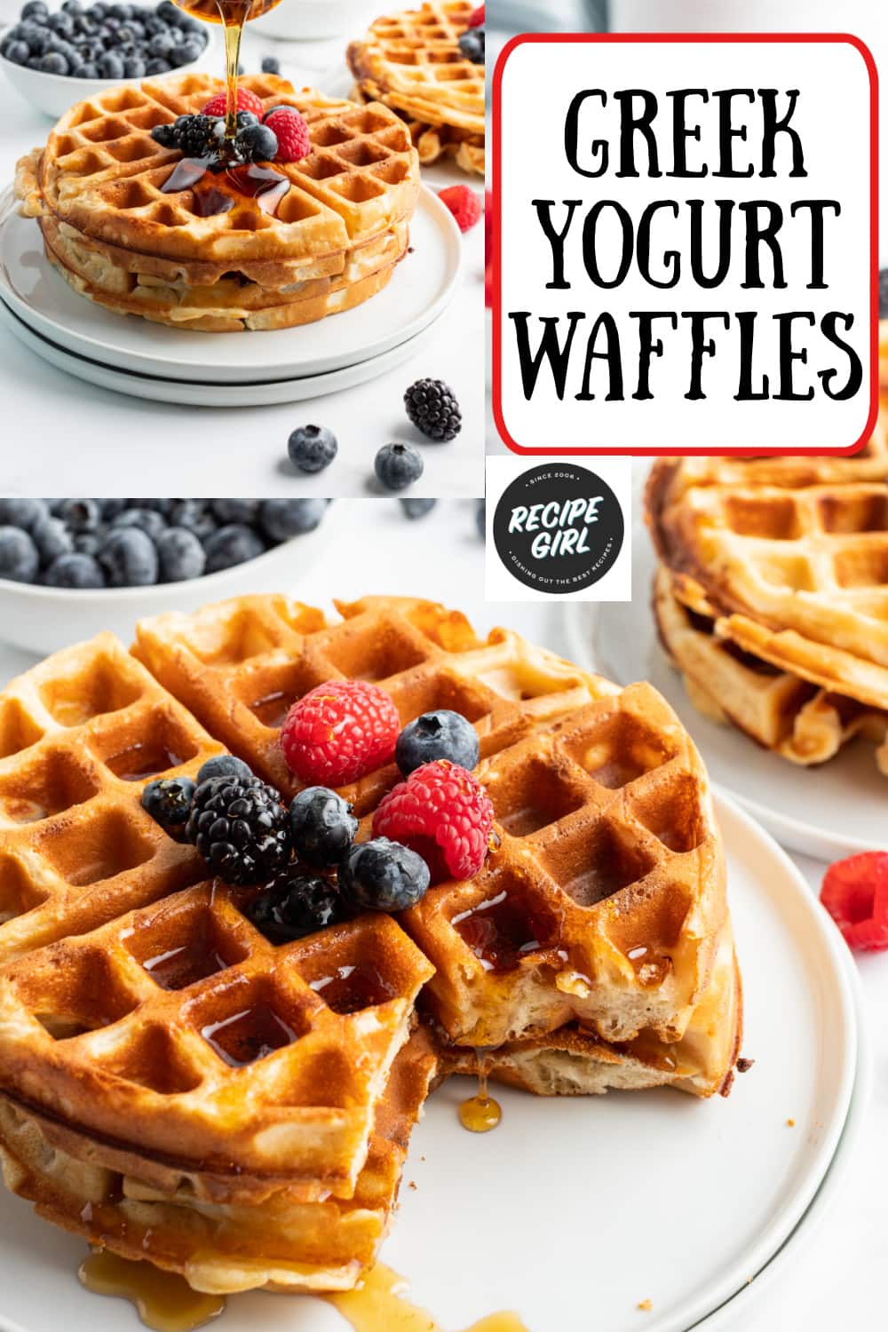 Greek Yogurt Waffles Recipe Girl®