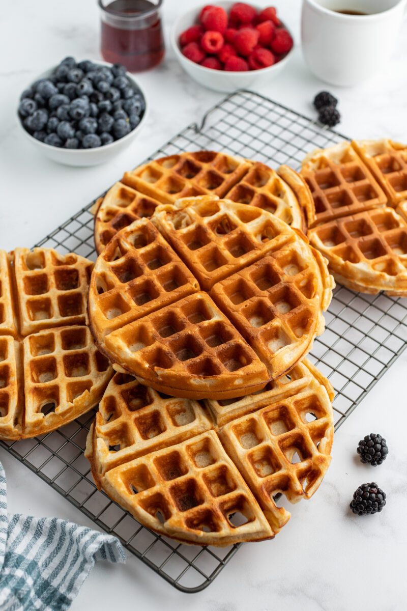 greek yogurt waffles