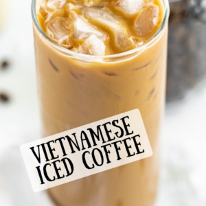 pinterest image for vietnamese iced coffee