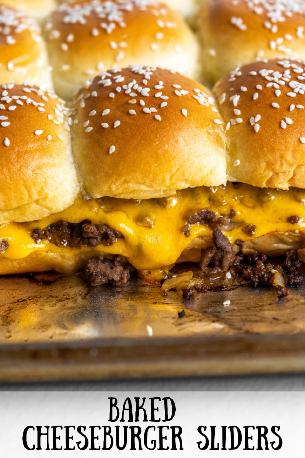 Baked Cheeseburger Sliders Recipe Girl®