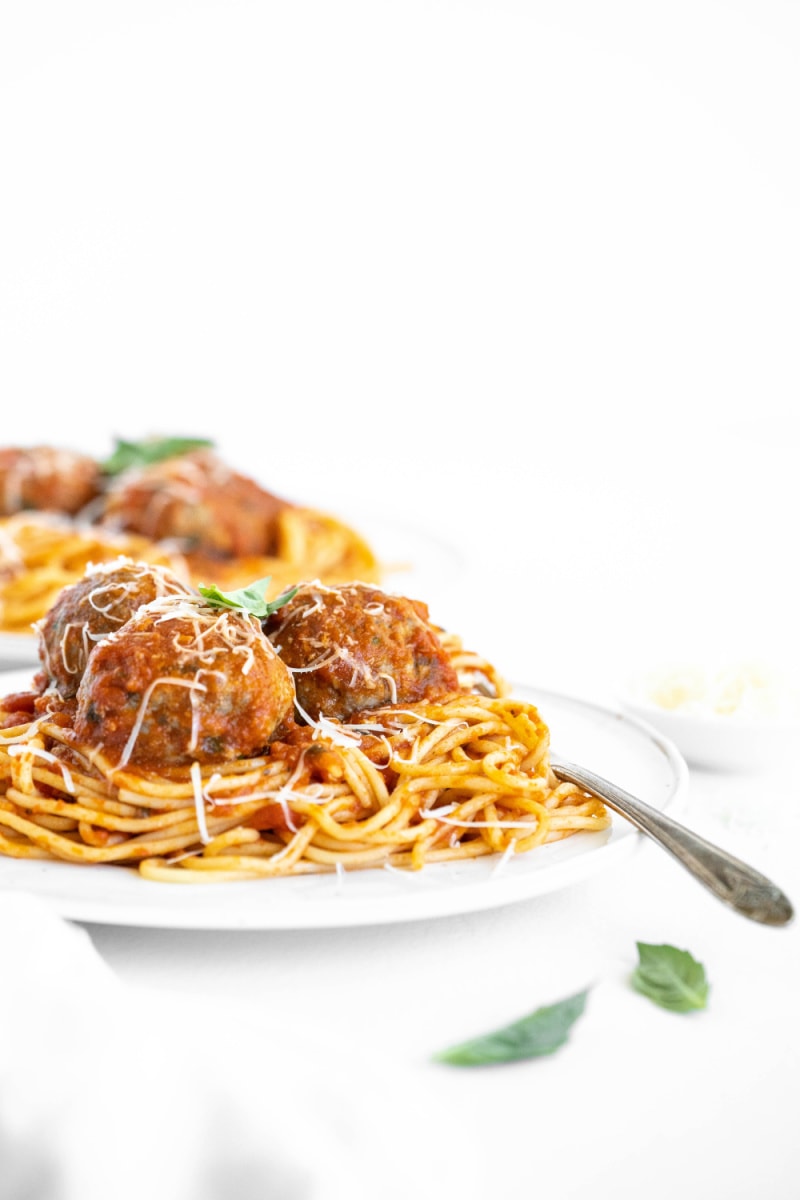 spaghetti and meatballs