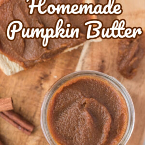 pinterest image for pumpkin butter