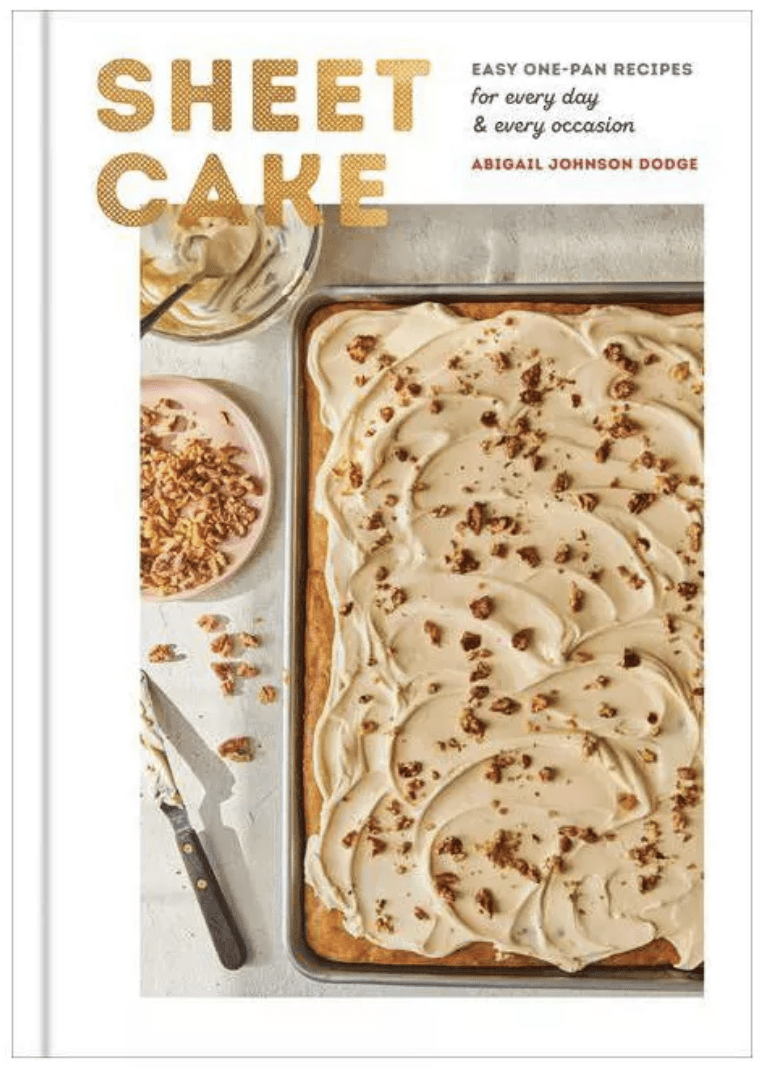 Sheet Cake Cookbook Cover