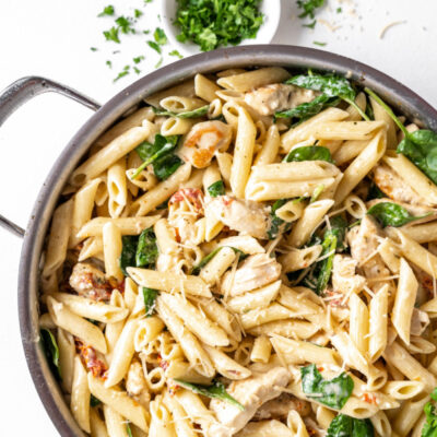 Tuscan Chicken Pasta - Recipe Girl®