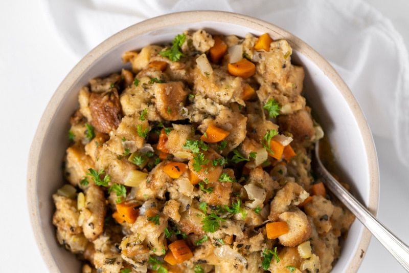 Slow Cooker Stuffing Recipe Girl®